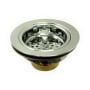 Elements Of Design Cast Brass Heavy Duty Basket Strainer Chrome