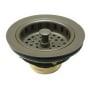 Elements Of Design Cast Brass Heavy Duty Basket Strainer Oil Rubbed Bronze