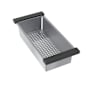 Elkay Circuit Chef Stainless Steel 17-3/4" L x 8" W Colander Stainless Steel / Black