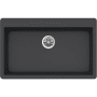 Elkay Quartz Luxe 33" Drop In Single Basin Quartz Composite Kitchen Sink Charcoal