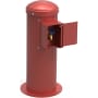 Elkay Tubular Yard Hydrant with Locking Hose Bib Red