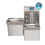 Elkay ezH2O Bi-Level Wall Mounted Drinking Fountain with Hands Free Bottle Filling Station and Water Cooler Stainless Steel