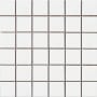 Emser Tile Impact - 12" x 12" Square Mosaic Wall Tile - Matte Tile Visual - Sold by Piece (0.98 SF/Sheet) White