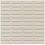 Emser Tile Catch - 11" x 12" Linear Wall Tile - Glossy Visual - Sold by Sheet (1.41 SF/Sheet) Fawn