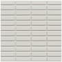 Emser Tile Catch - 11" x 12" Linear Wall Tile - Glossy Visual - Sold by Sheet (1.41 SF/Sheet) Gray