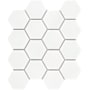Emser Tile Catch - 10" x 13" Geometric Wall Tile - Glossy Visual - Sold by Sheet (1.41 SF/Sheet) Ice