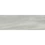 Emser Tile Technique - 12" x 3" Textured Porcelain Thin-Set Bullnose Bianco