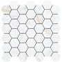 Emser Tile Visconde - 12" x 12" Geometric Floor and Wall Tile - Matte Visual - Sold by Sheet (0.97 SF/Sheet) Oro