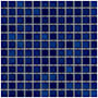 Emser Tile Afloat - 13" x 13" Square Floor and Wall Tile - Glossy Visual - Sold by Sheet (1.1 SF/Sheet) Indigo