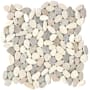 Emser Tile Opuscar - 12" x 12" Geometric Floor and Wall Tile - Honed Visual - Sold by Sheet  (0.96 SF/Sheet) Light