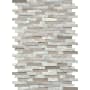 Emser Tile Feature - 12" x 18" Rectangle Brick Mosaic Wall Tile - Textured Stone Visual - Sold by Piece (1.5 SF/Sheet) Multi