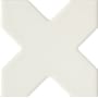 Emser Tile Eclissi - 5" x 5" Solid Floor and Wall Tile - Matte Visual - Sold by Carton (4.48 SF/Carton) White