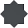 Emser Tile Eclissi - 5" x 5" Solid Floor and Wall Tile - Matte Visual - Sold by Carton (6.26 SF/Carton) Jet