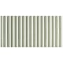 Emser Tile Pagoni - 4" x 9" Wall Tile - Glossy Visual - Sold by Carton (7.29 SF/Carton) Silver
