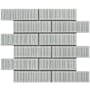 Emser Tile Ornami - 11" x 12" Brick Wall Tile - Glossy Visual - Sold by Sheet (0.89 SF/Sheet) Foil