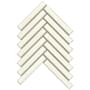 Emser Tile Regala - 8" x 10" Chevron Wall Tile - Glossy Visual - Sold by Sheet (0.54 SF/Sheet) Bequest