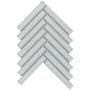 Emser Tile Regala - 8" x 10" Chevron Wall Tile - Glossy Visual - Sold by Sheet (0.54 SF/Sheet) Gift