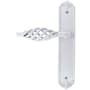 Emtek Designer Brass Door Configuration 1 Thumbturn Multi Point Trim Lever Set with American Cylinder Below Handle Satin Nickel