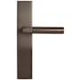 Emtek Door Configuration 1 Passage Multi Point Trim Lever Set with American Cylinder Below Handle Oil Rubbed Bronze
