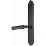 Emtek Lost Wax / Tuscany Bronze Door Configuration 2 Passage Multi Point Narrow Trim Lever Set with American Cylinder Above Handle Medium Bronze