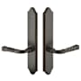 Emtek Classic Brass Door Configuration 2 Passage Multi Point Trim Lever Set with American Cylinder Above Handle Oil Rubbed Bronze
