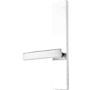 Emtek Brass Modern Door Configuration 2 Thumbturn Multi Point Trim Lever Set with American Cylinder Above Handle Polished Chrome
