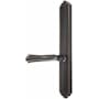 Emtek Designer Brass Door Configuration 3 Thumbturn Multi Point Narrow Trim Lever Set with American Cylinder Above Handle Oil Rubbed Bronze