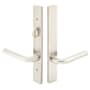 Emtek Brass Modern Door Configuration 3 Thumbturn Multi Point Narrow Trim Lever Set with American Cylinder Above Handle Stainless Steel