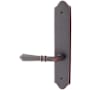 Emtek Classic Brass Door Configuration 4 Passage Multi Point Trim Lever Set with American Cylinder Above Handle Oil Rubbed Bronze