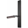 Emtek Brass Modern Door Configuration 4 Passage Multi Point Narrow Trim Lever Set Oil Rubbed Bronze