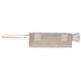Emtek 6-1/8" Length Non-Keyed Brass Patio Door Bolt White