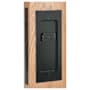 Emtek 7-1/4" Height Privacy Pocket Door Mortise Lock from the Modern Rectangular Collection Oil Rubbed Bronze