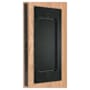 Emtek Modern Rectangular 7-1/4 Inch Inactive Dummy Mortise Pocket Door Pull for 1-7/8" Thick Doors Oil Rubbed Bronze