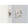 Emtek Square Tubular 2-1/2" Privacy Pocket Door Lock Satin Nickel
