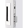 Emtek Narrow Modern Rectangular 7-1/4 Inch Inactive Dummy Mortise Pocket Door Pull for 1-1/2" Thick Doors Polished Chrome