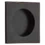 Emtek Square 2-1/2 Inch Square Flush Door Pull Oil Rubbed Bronze