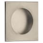 Emtek Square 2-1/2 Inch Square Flush Door Pull Pewter