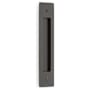 Emtek Modern Rectangular 8 Inch Center to Center Flush Door Pull Oil Rubbed Bronze