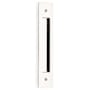 Emtek Modern Rectangular 8 Inch Center to Center Flush Door Pull Polished Nickel