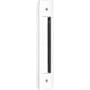 Emtek Modern Rectangular 8 Inch Center to Center Flush Door Pull Polished Chrome