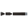 Emtek 3 Piece Extendable Base Mounted Door Stop from the Door Accessories Collection Oil Rubbed Bronze