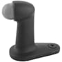 Emtek 2-7/8" Projection Goose Style Solid Brass Floor Mounted Door Stop Flat Black