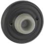 Emtek Rubber Tipped Brass Wall Mounted Door Stop with Choice of Rosette Oil Rubbed Bronze