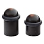 Emtek 2" Cylindrical Floor Bumper with Dome Cap from the Door Accessories Collection Oil Rubbed Bronze