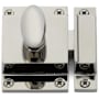 Emtek Traditional 2-15/16 Inch Long Cabinet Latch Polished Nickel