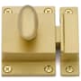 Emtek Traditional 2-15/16 Inch Long Cabinet Latch Satin Brass