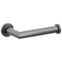 Emtek Modern Tubular Wall Mounted Euro Toilet Paper Holder with Step Disc Rosette Oil Rubbed Bronze