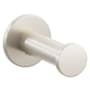 Emtek Modern Tubular Robe Hook with Small Disc Rosette Satin Nickel