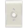 Emtek Neos Lighted Button Door Bell Satin Nickel