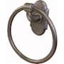 Emtek 6-5/16" Wrought Steel Towel Ring Satin Steel